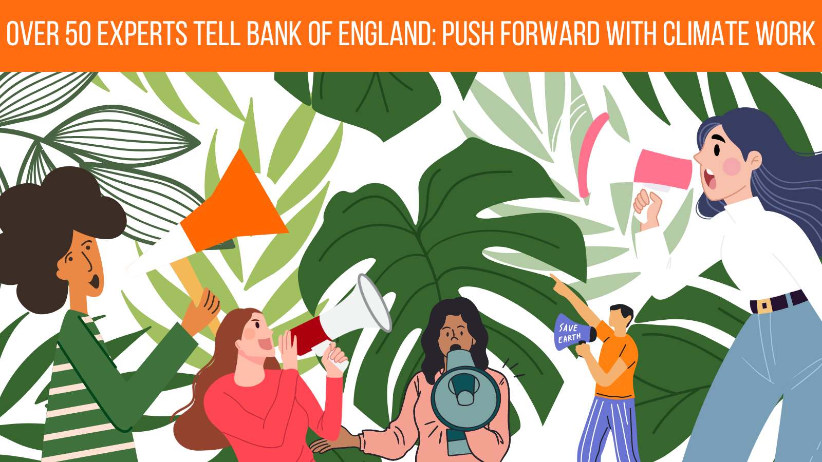 Over 50 experts tell Bank of England: push forward with climate work