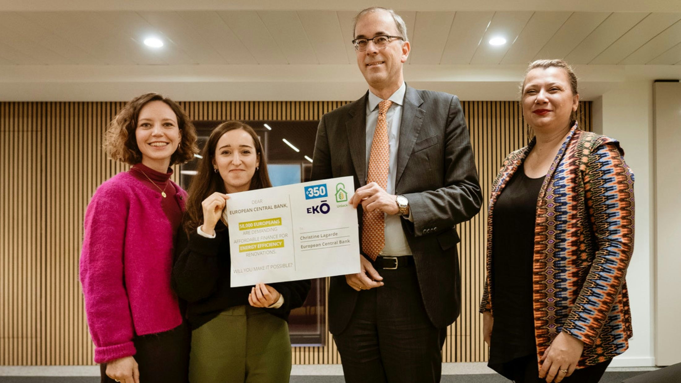 The Unlock campaign delivers 58,000 petition signatures to the ECB