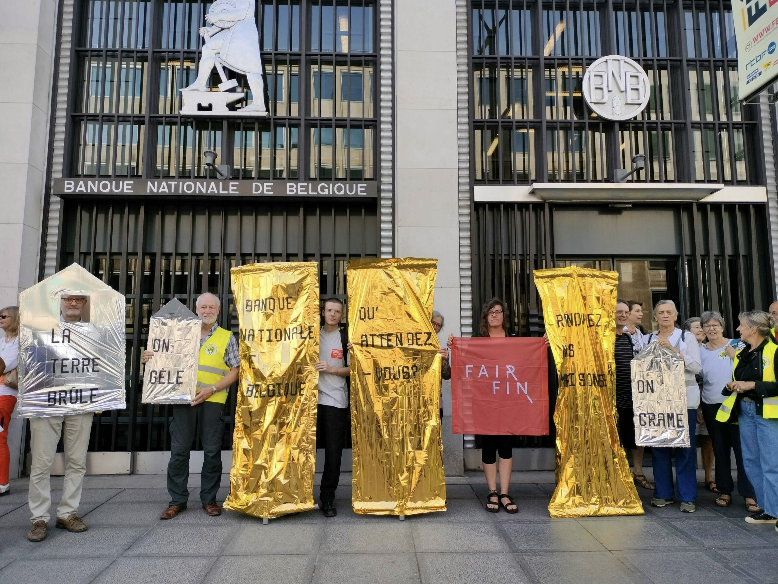 Taking action! The Belgian Central Bank targeted to provide cheap loans for energy renovation