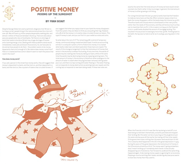 PositiveMoney - Post