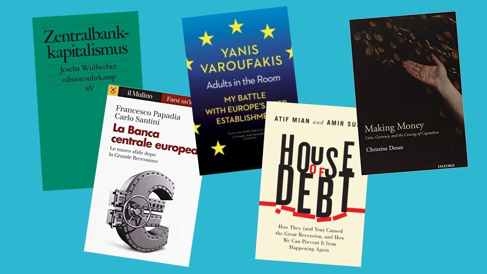 Reading list: 5 books recommended by the Positive Money Europe team