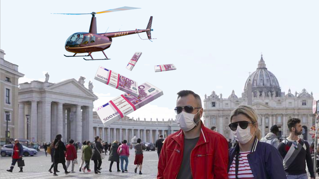Helicopter money is the vaccine against a long-lasting Covid-19 recession