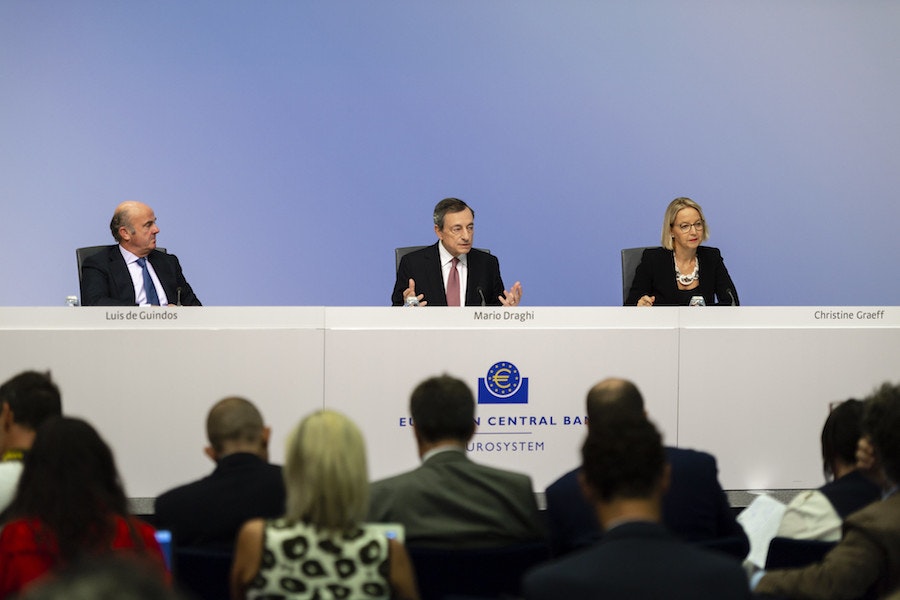 Mario Draghi contradicts himself on helicopter money