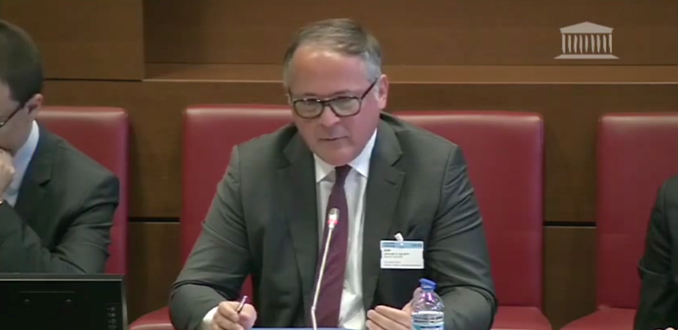 “We aren’t deaf and blind to the debate on climate” Coeuré tells French Parliament