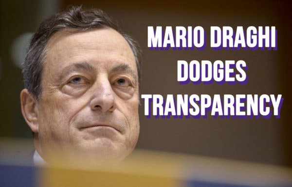 Unprecedented coalition of MEPs against the ECB&#8217;s lack of transparency