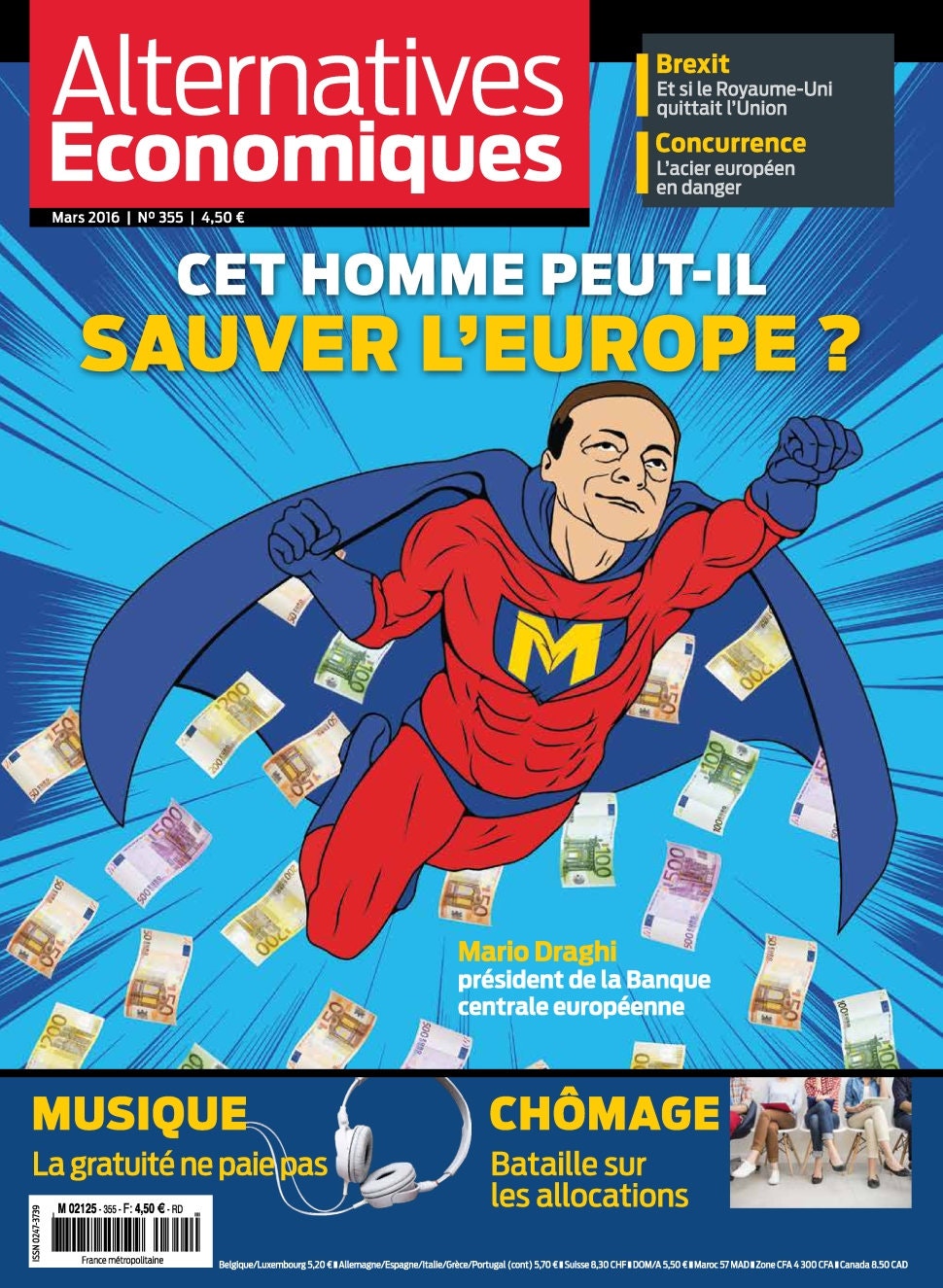 Alternatives Économiques: Can Mario Draghi Save Europe?