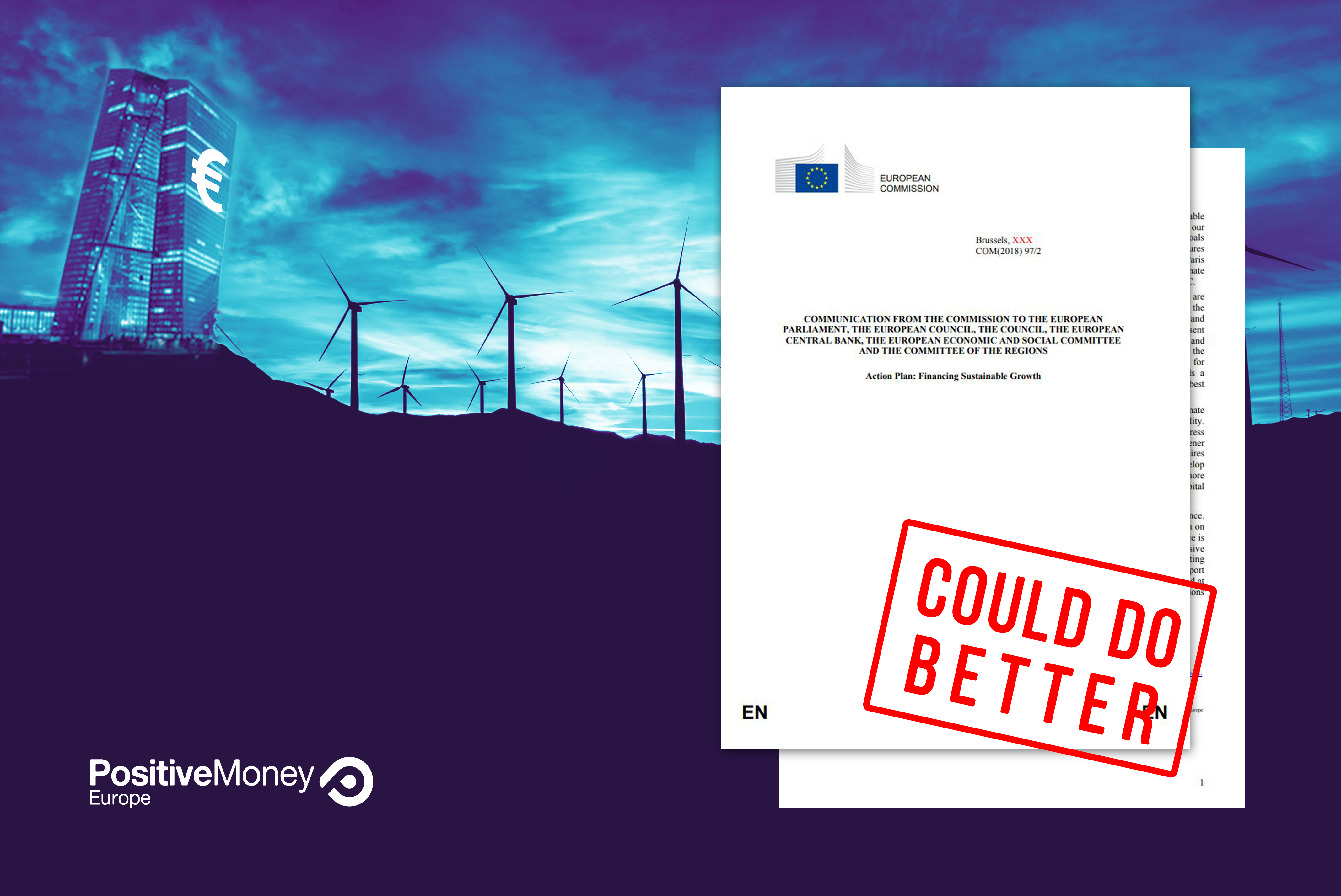 European Commission’s action plan on sustainable finance does not match urgency