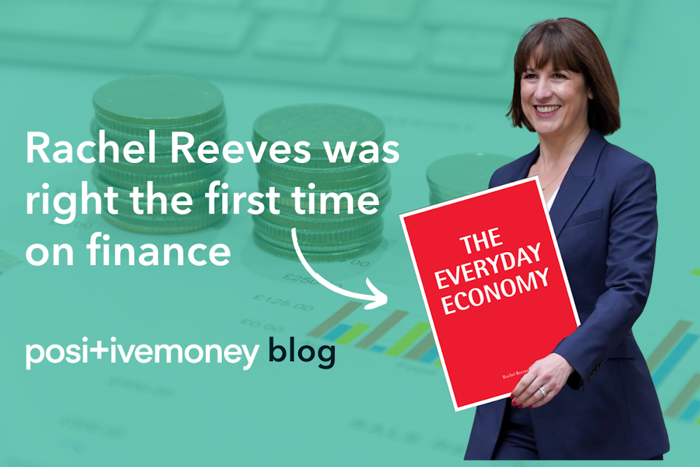 Rachel Reeves was right the first time on finance