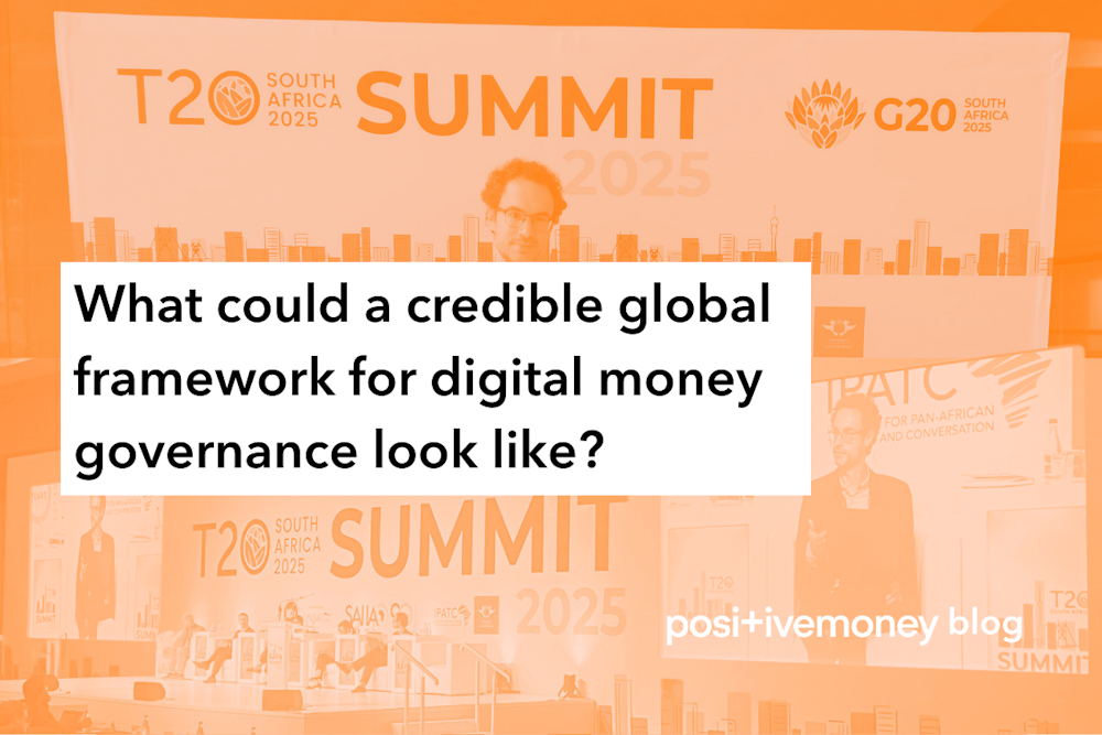 What could a credible global framework for digital money governance ...