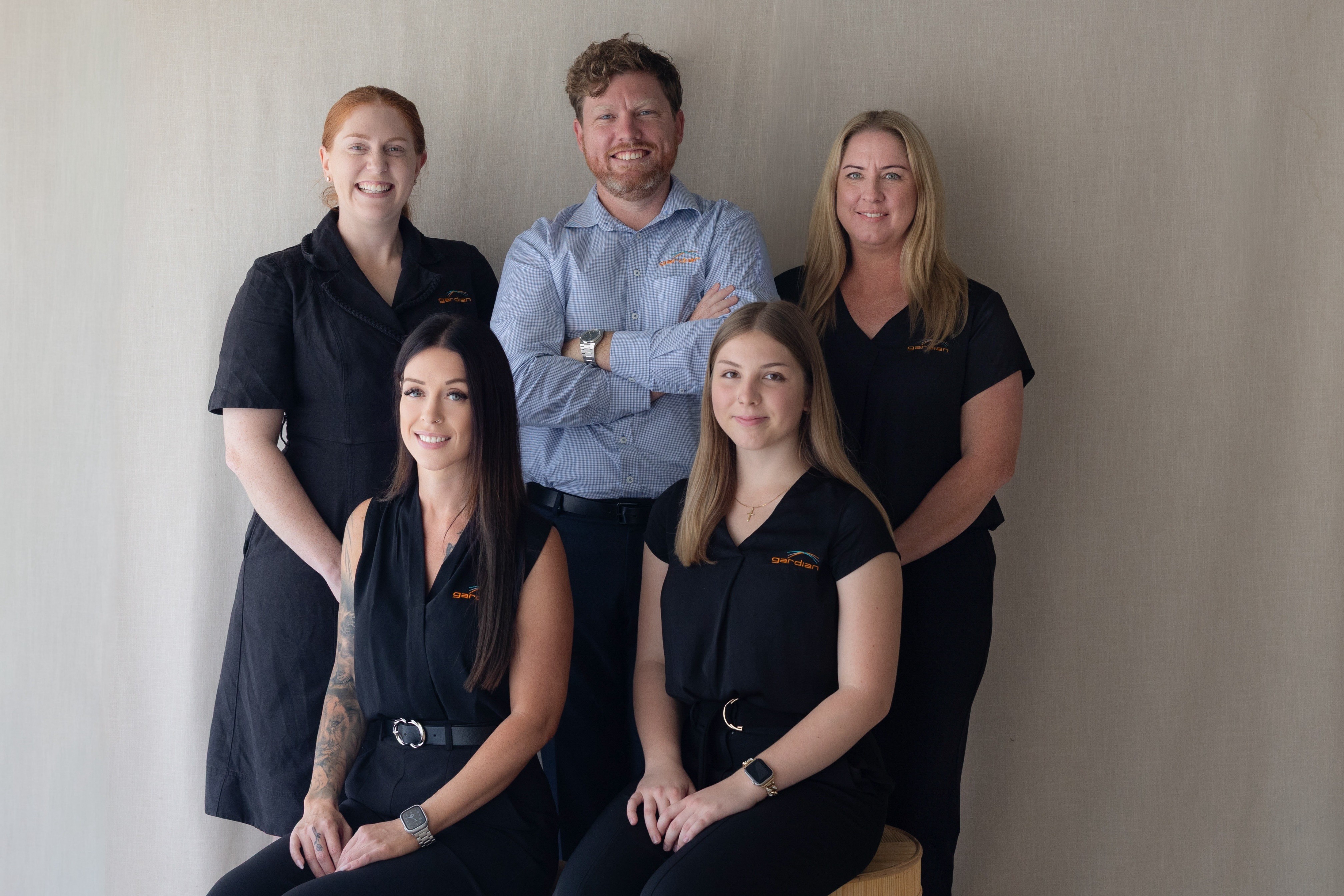 Local Financial Planner of Gardian Financial Planning in Mackay with Nicole Geisler, Hamish Rogers, Mel Johnson, Carmen Spratt and Adel Waldron.