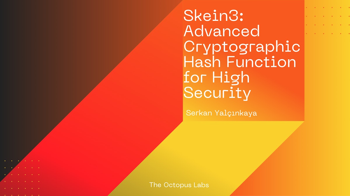 Cover Image for Skein3: Advanced Cryptographic Hash Function for High Security