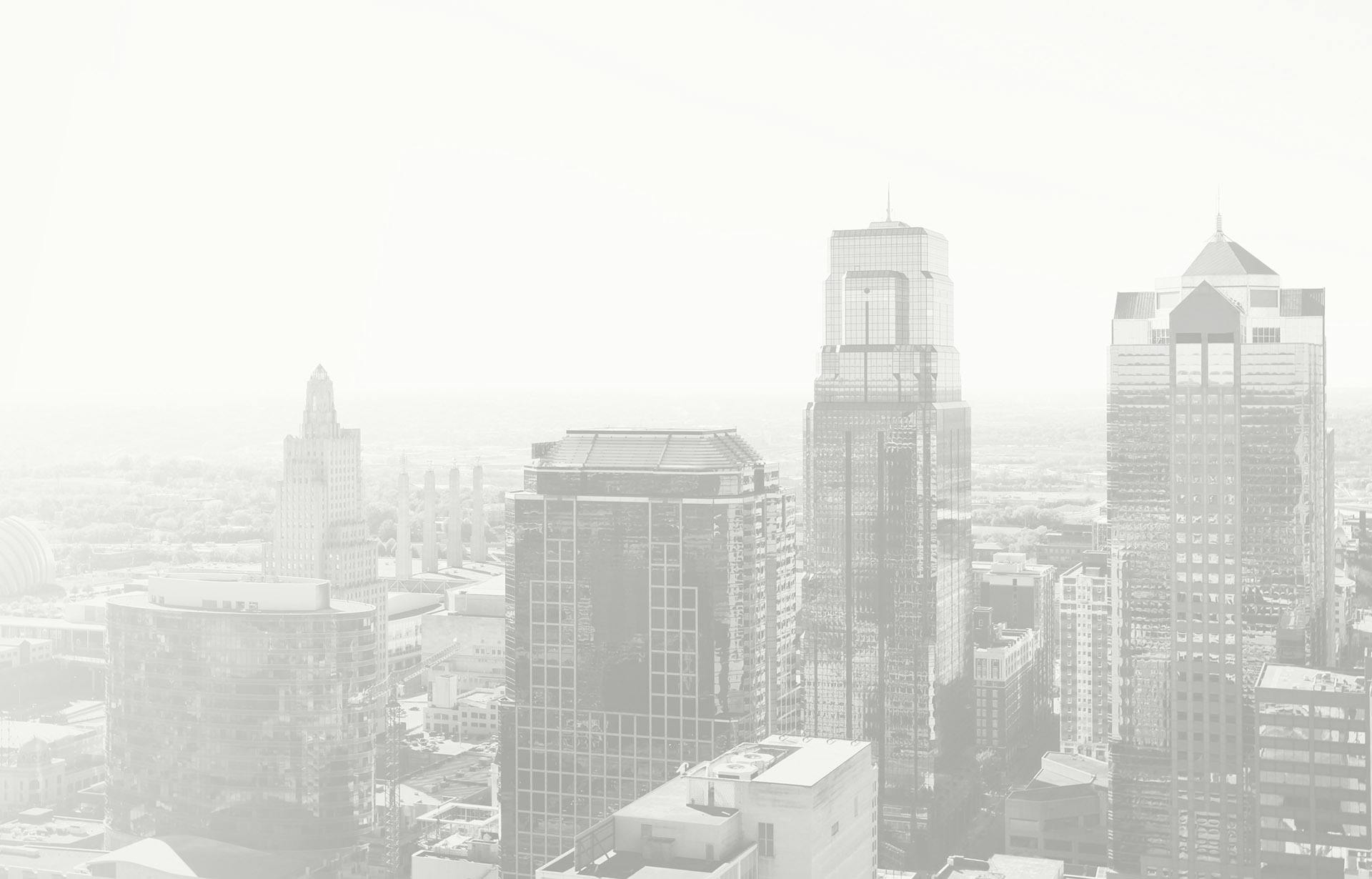 View of Kansas City skyline.
