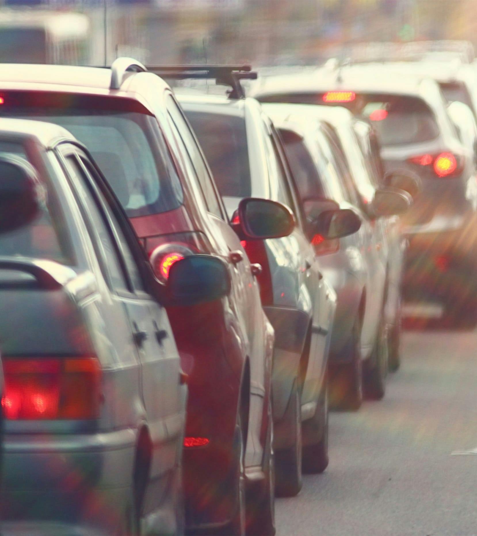 bumper to bumper traffic