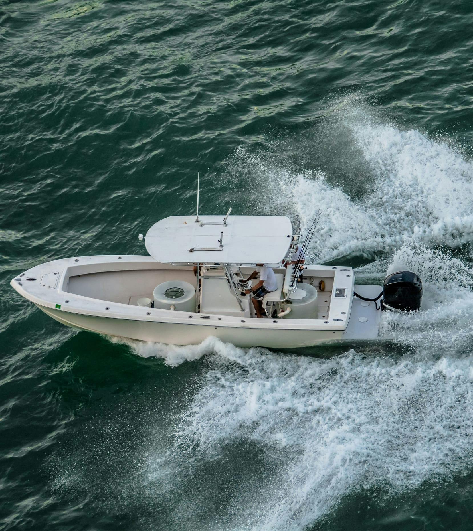 fishing boat in water