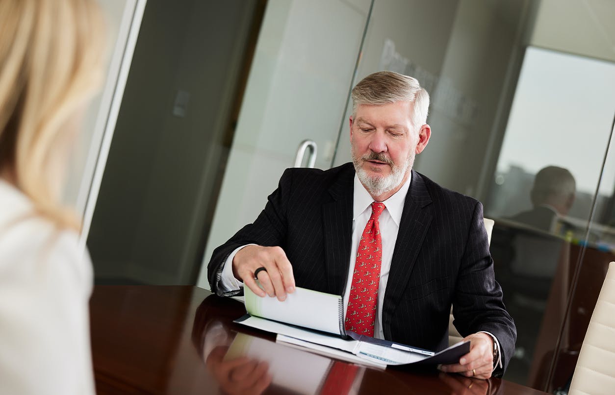 Kirk Presley in conference