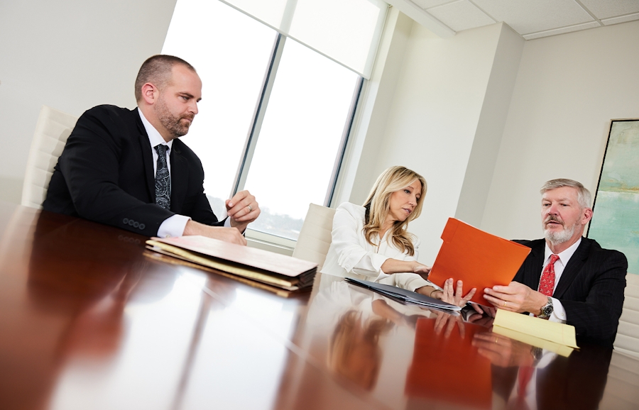 Matt, Jill, and Kirk in client session