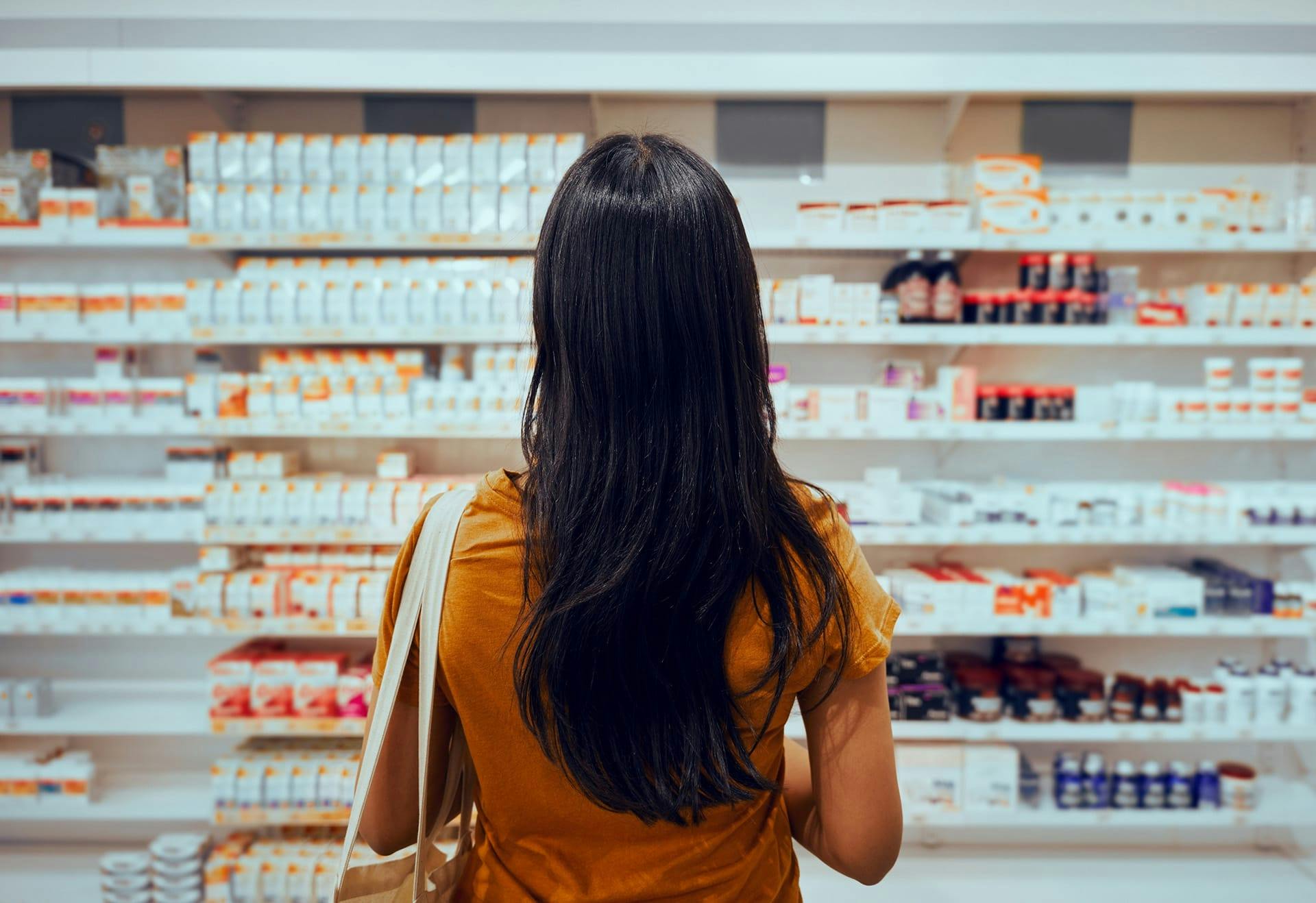 woman shopping