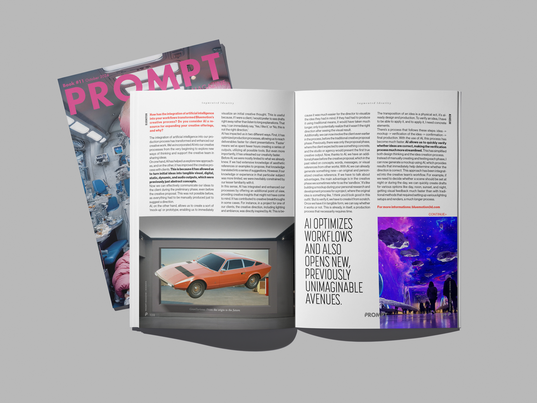 Bluemotion featured in PROMPT Magazine