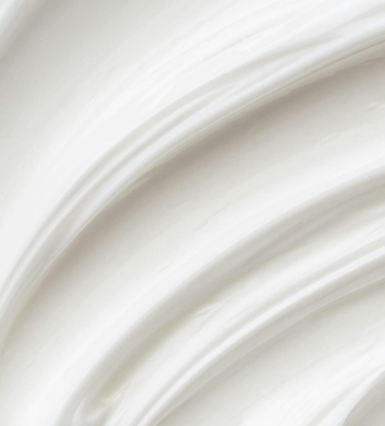 close up on cream product