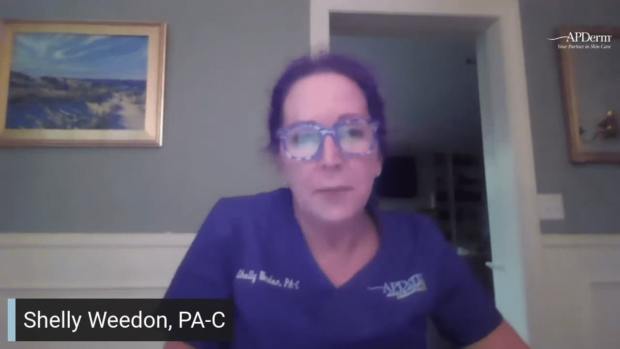 woman talking - video