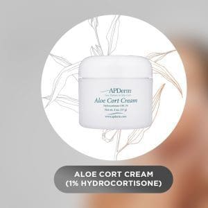 APDermAloe Cort Cream (1% Hydrocortisone)