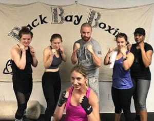 people boxing