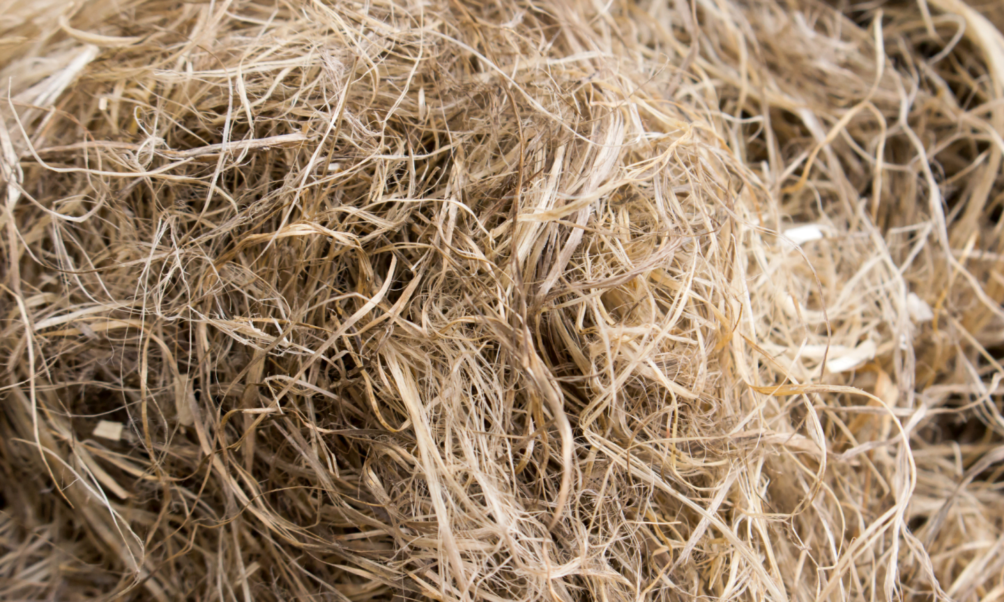 Hemp straw for paper packaging