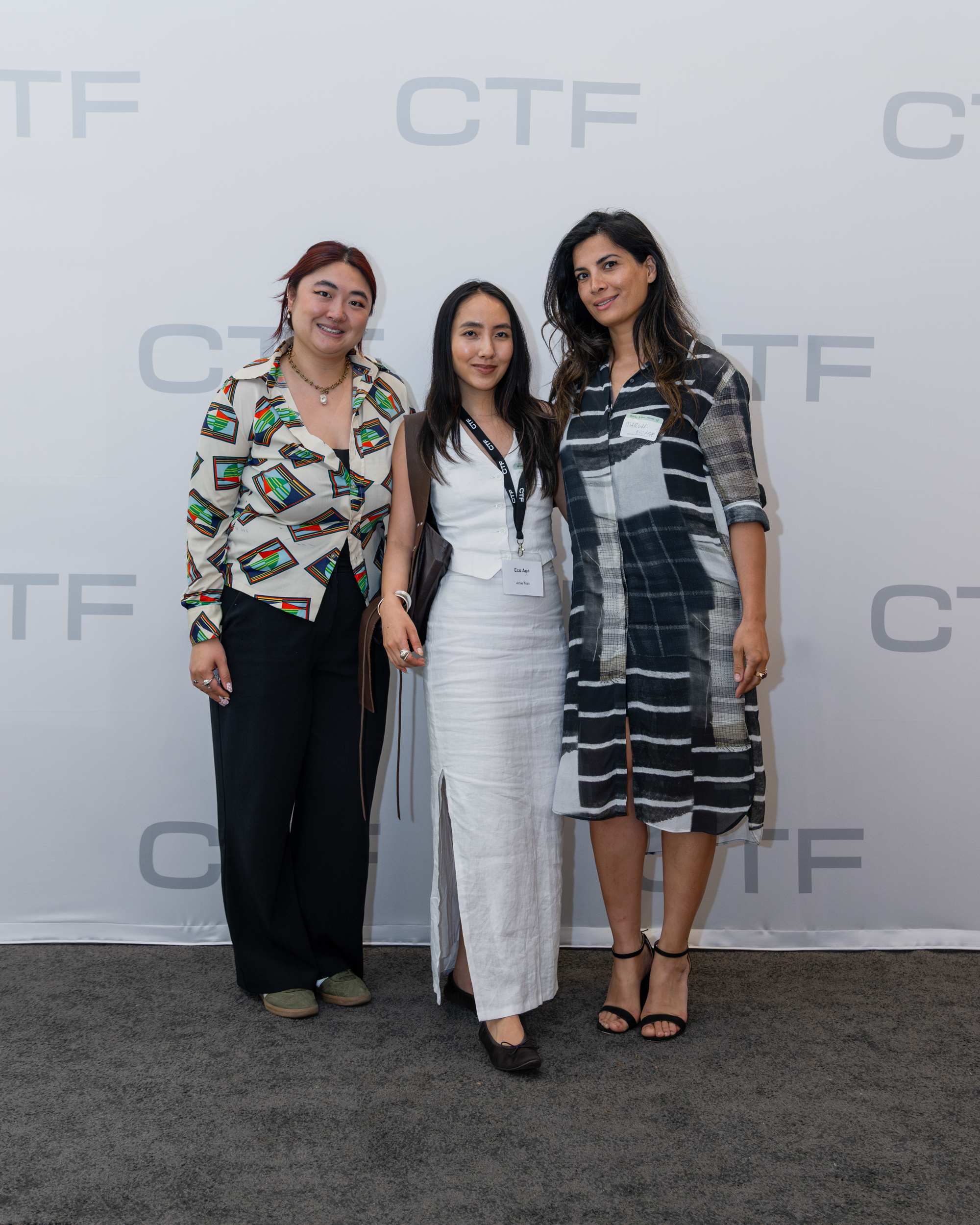 Senior Corporate Campaigner, Sophia Yang poses with other industry professionals at CTF