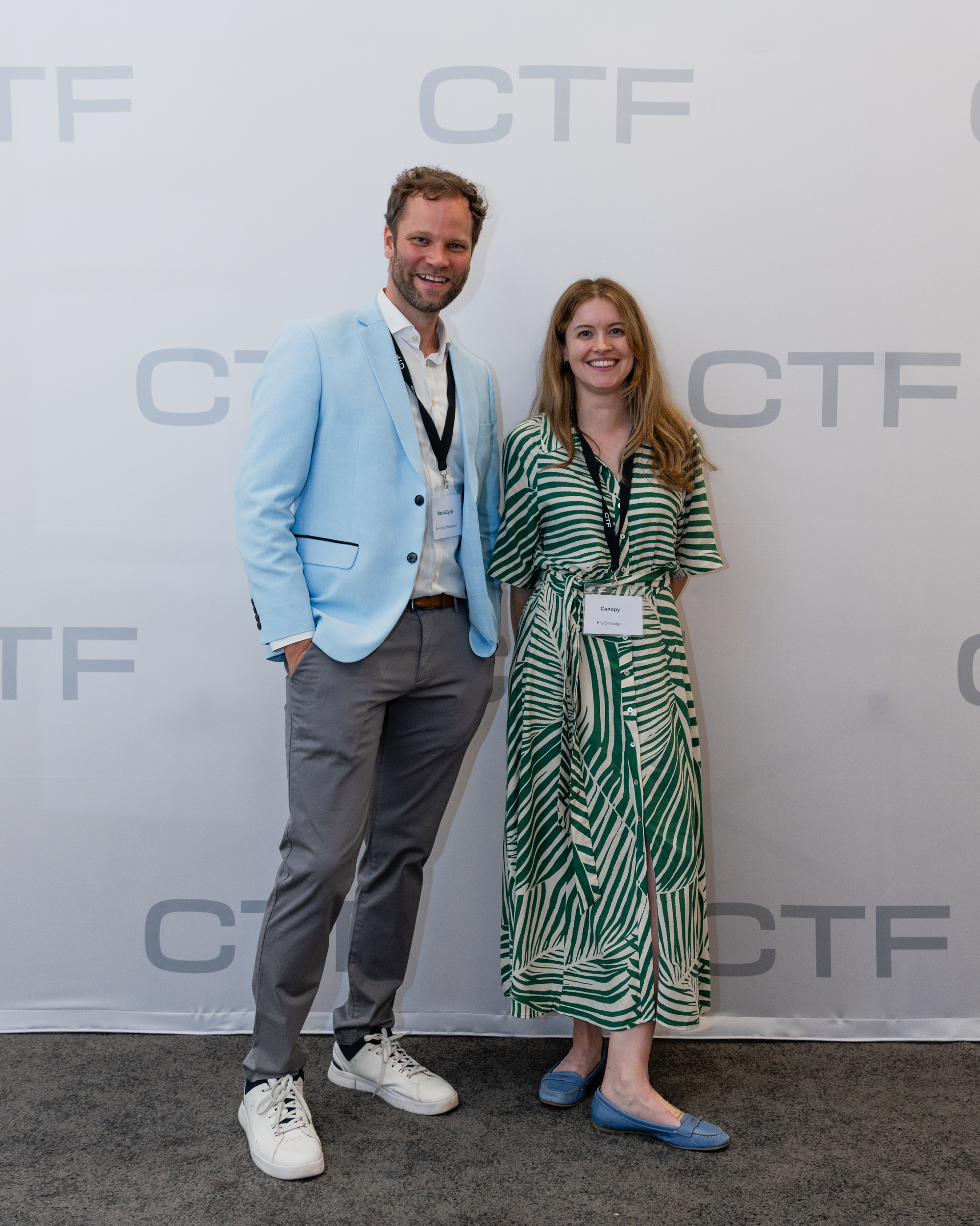 Senior Corporate Campaigner, Eleanor Dinnadge poses with other industry professionals at CTF