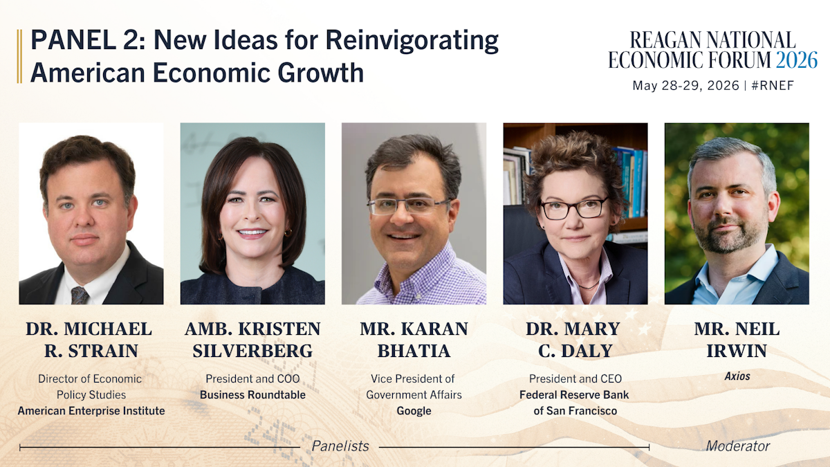 PANEL 2: New Ideas for Reinvigorating American Economic Growth | The ...