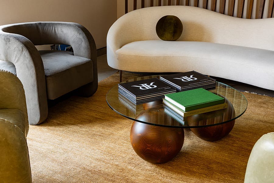 Dr. Rahban's sitting room