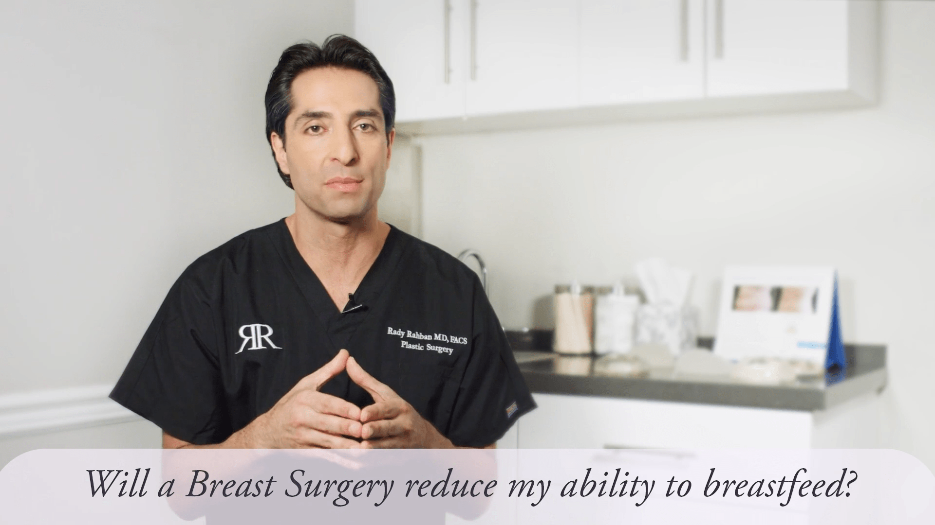 Dr. Rahban in a video