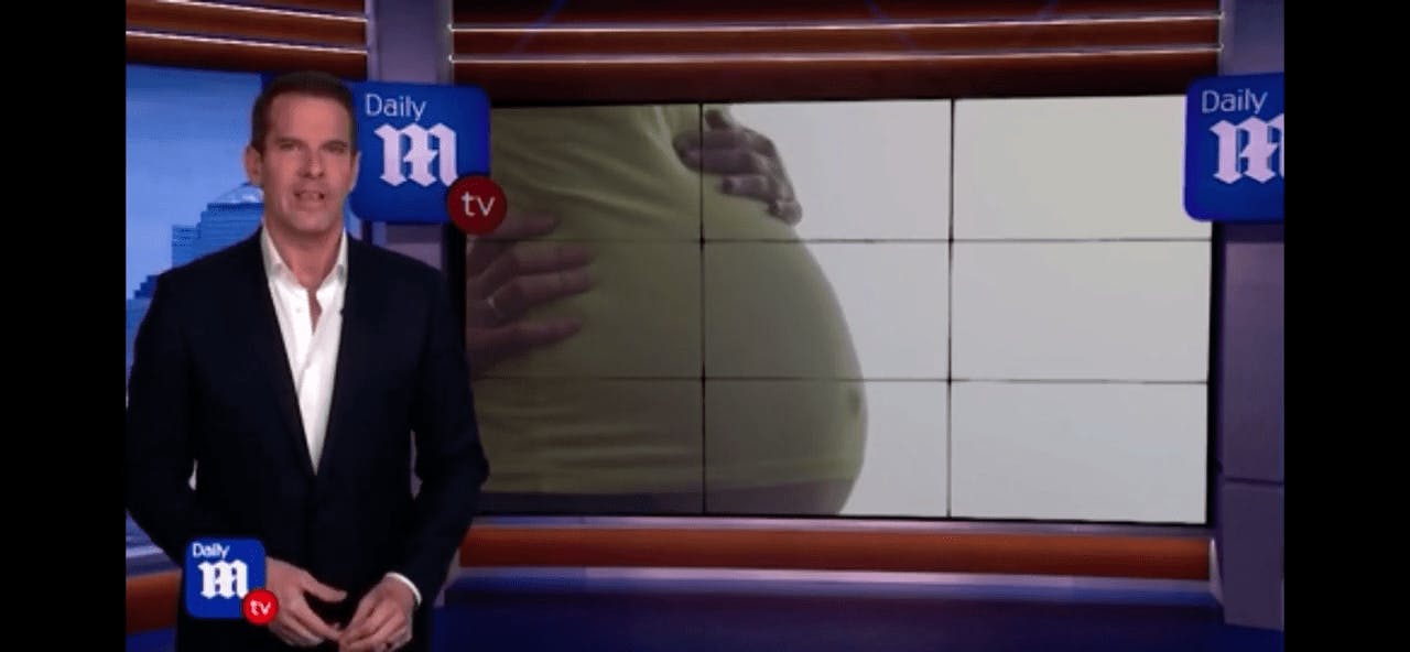 Daily Mail news anchor