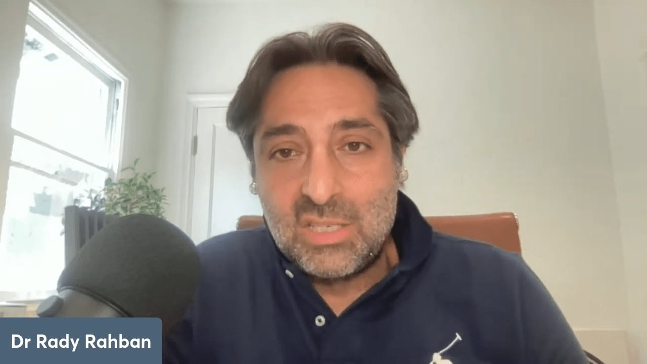 Dr. Rahban talking