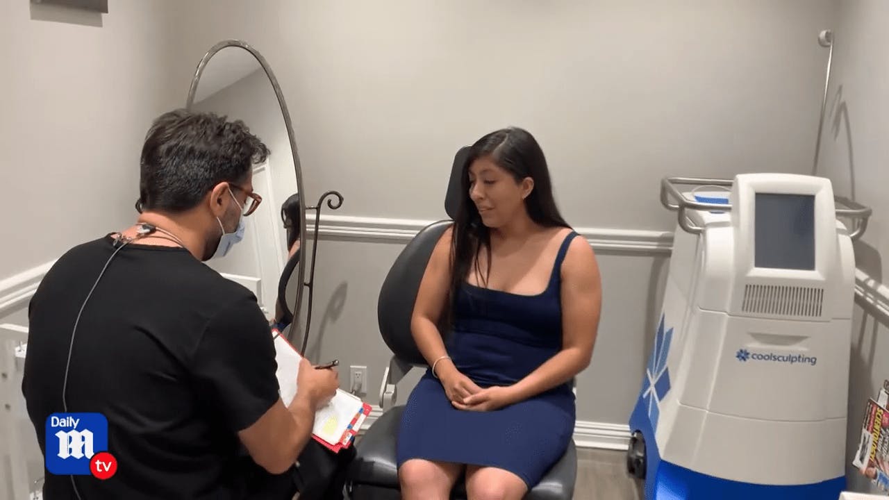 Patient discussing rhinoplasty in Beverly Hills with Dr. Rahban