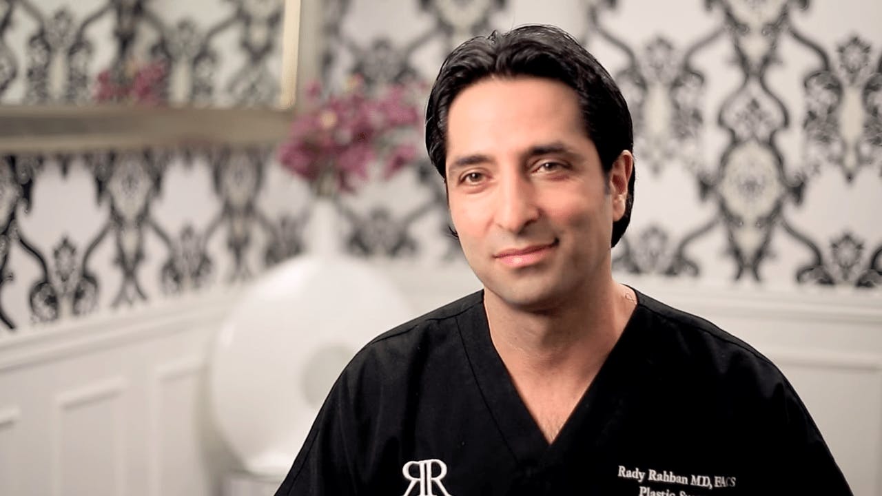 Dr. Rahban smiling
