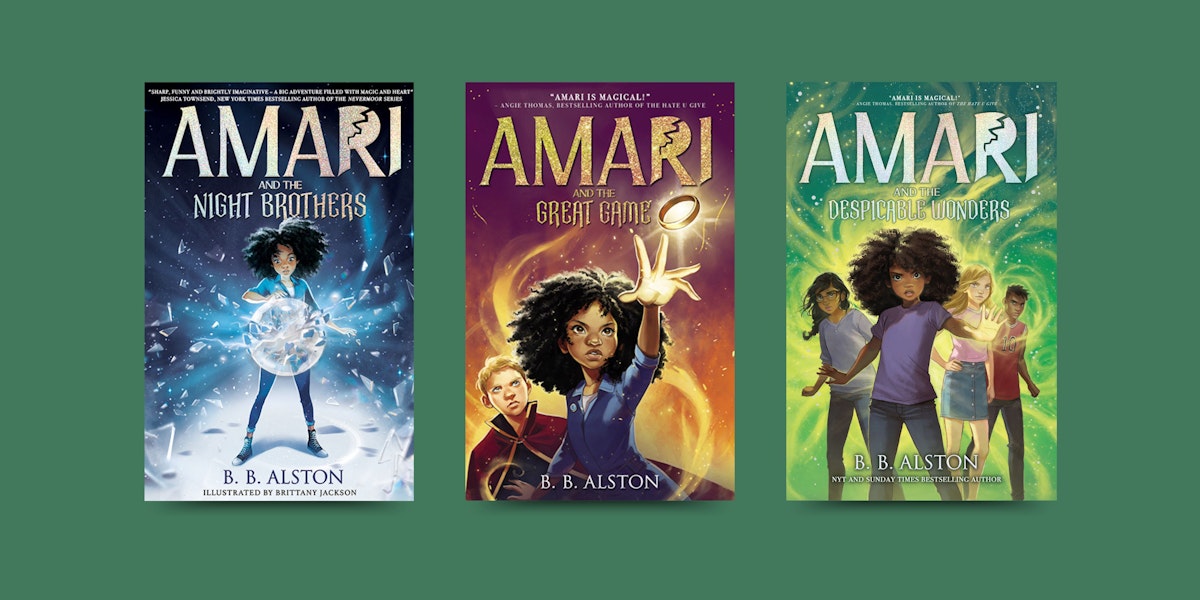 Discover of the gripping fantasy world of Amari and the Night Brothers