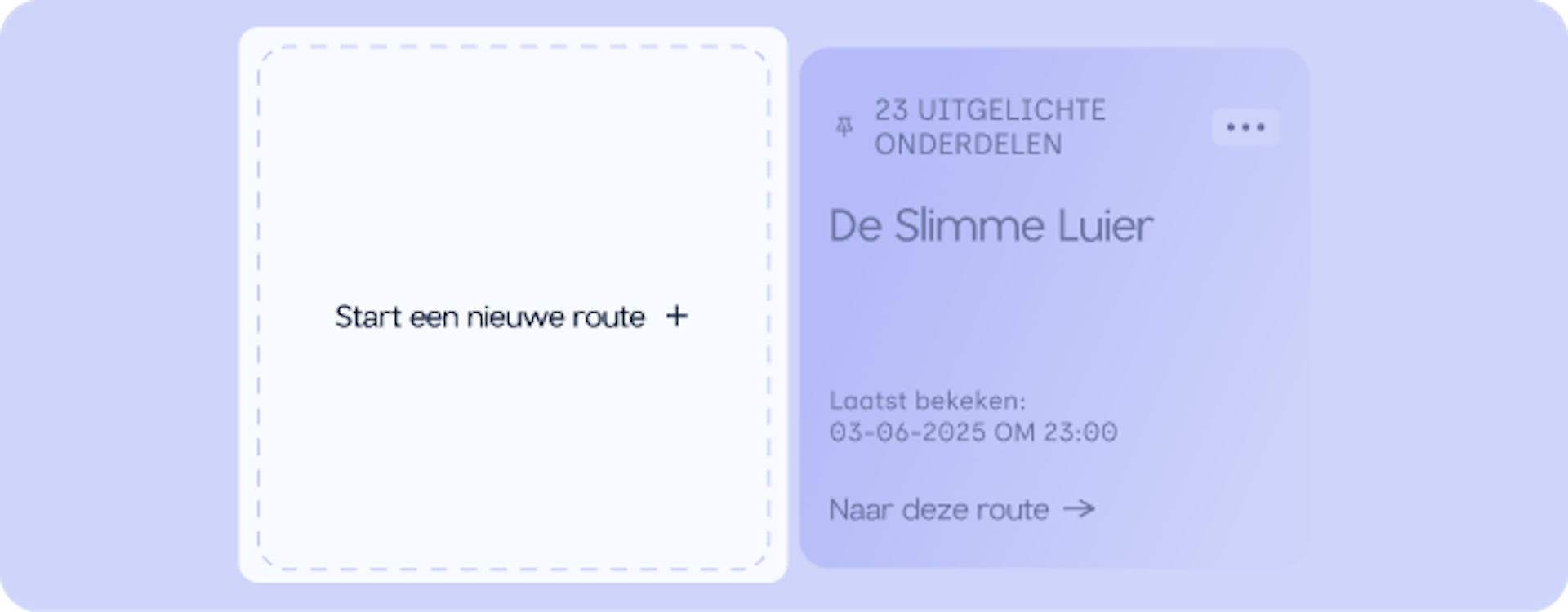 Meerdere routes aanmaken