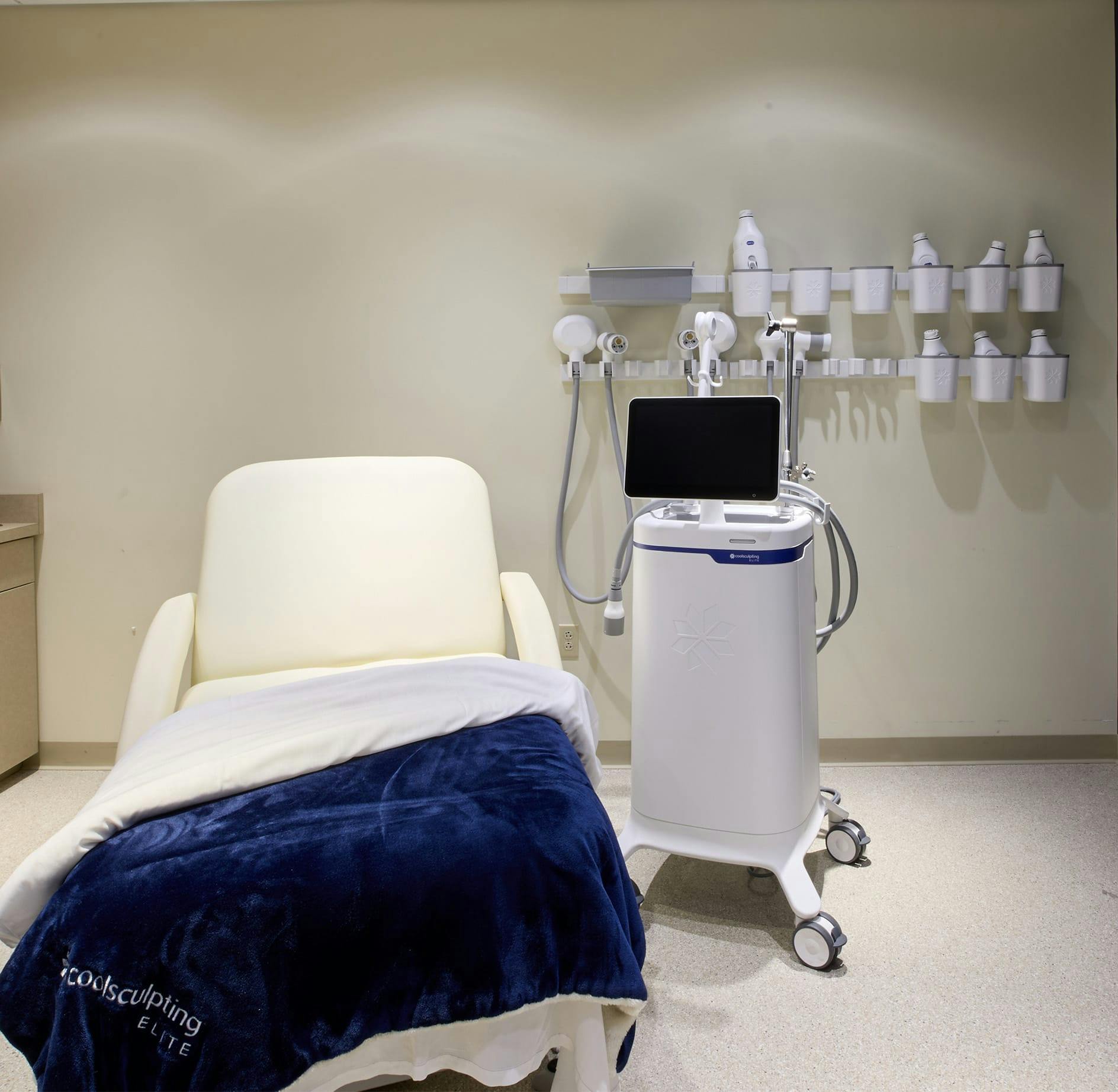 CoolSculpting procedure room
