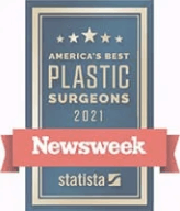 America's Best Plastic Surgeons 2021 award from Newsweek
