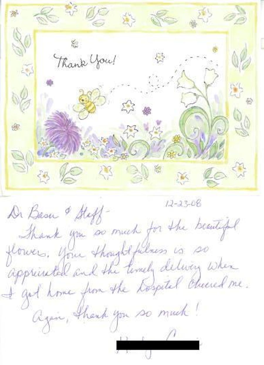 letter to doctor