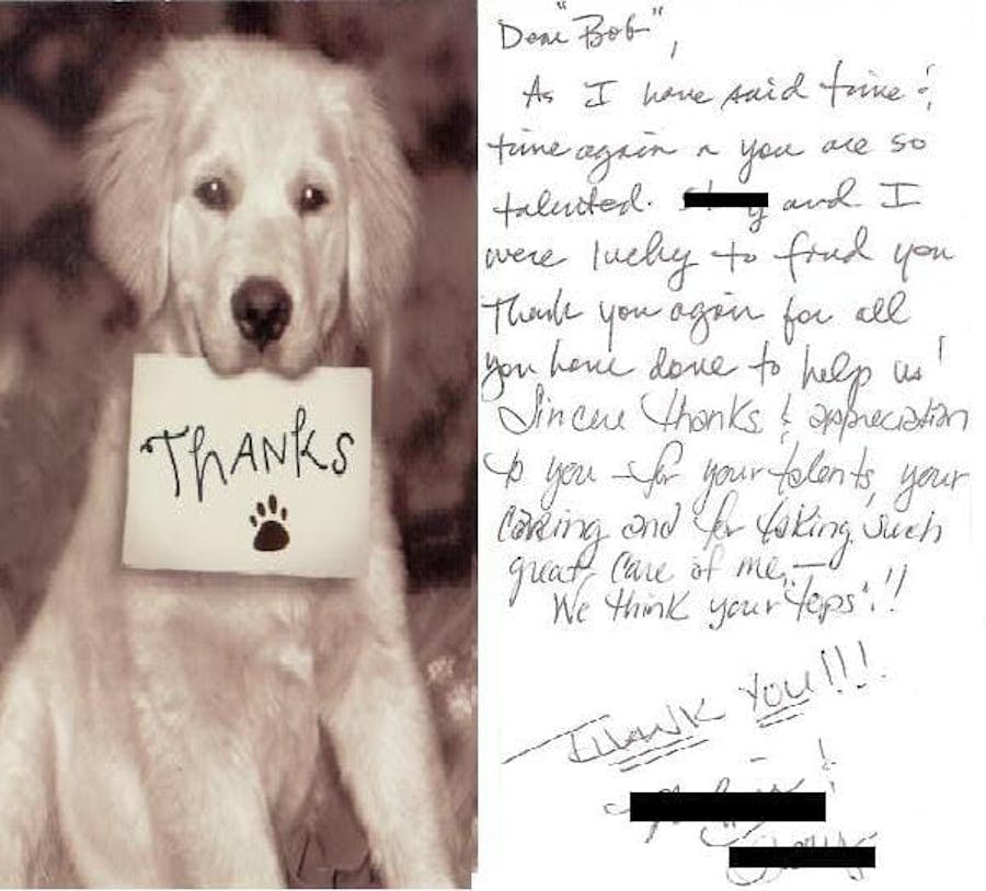 letter to doctor