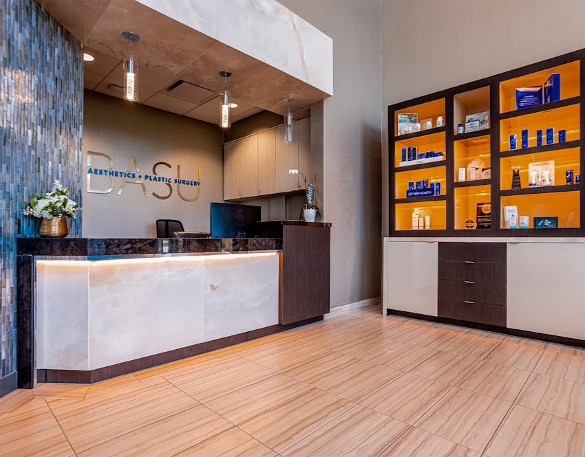 reception desk