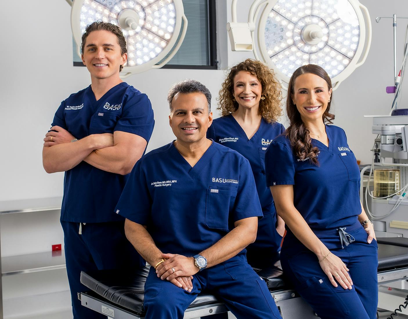 doctors in scrubs