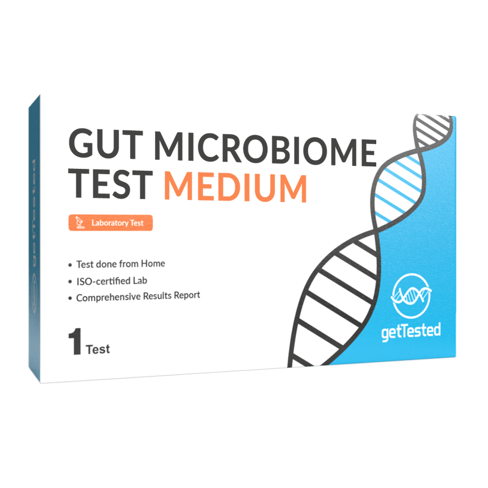 Test Medium Gut Microbiome Test | Personalized Insights | GetTested