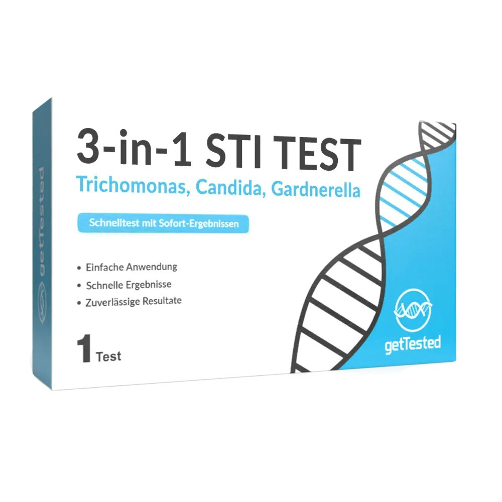 Homed-IQ STI Test Plus Mann 1 St Homed-IQ STI Test Plus Mann 1 St