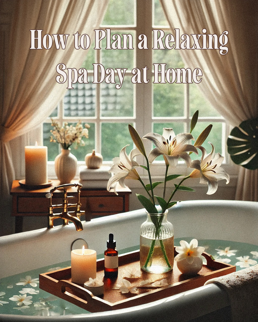 Sun & Sanctuary | How to Plan a Relaxing Spa Day at Home | Self-Care Ideas