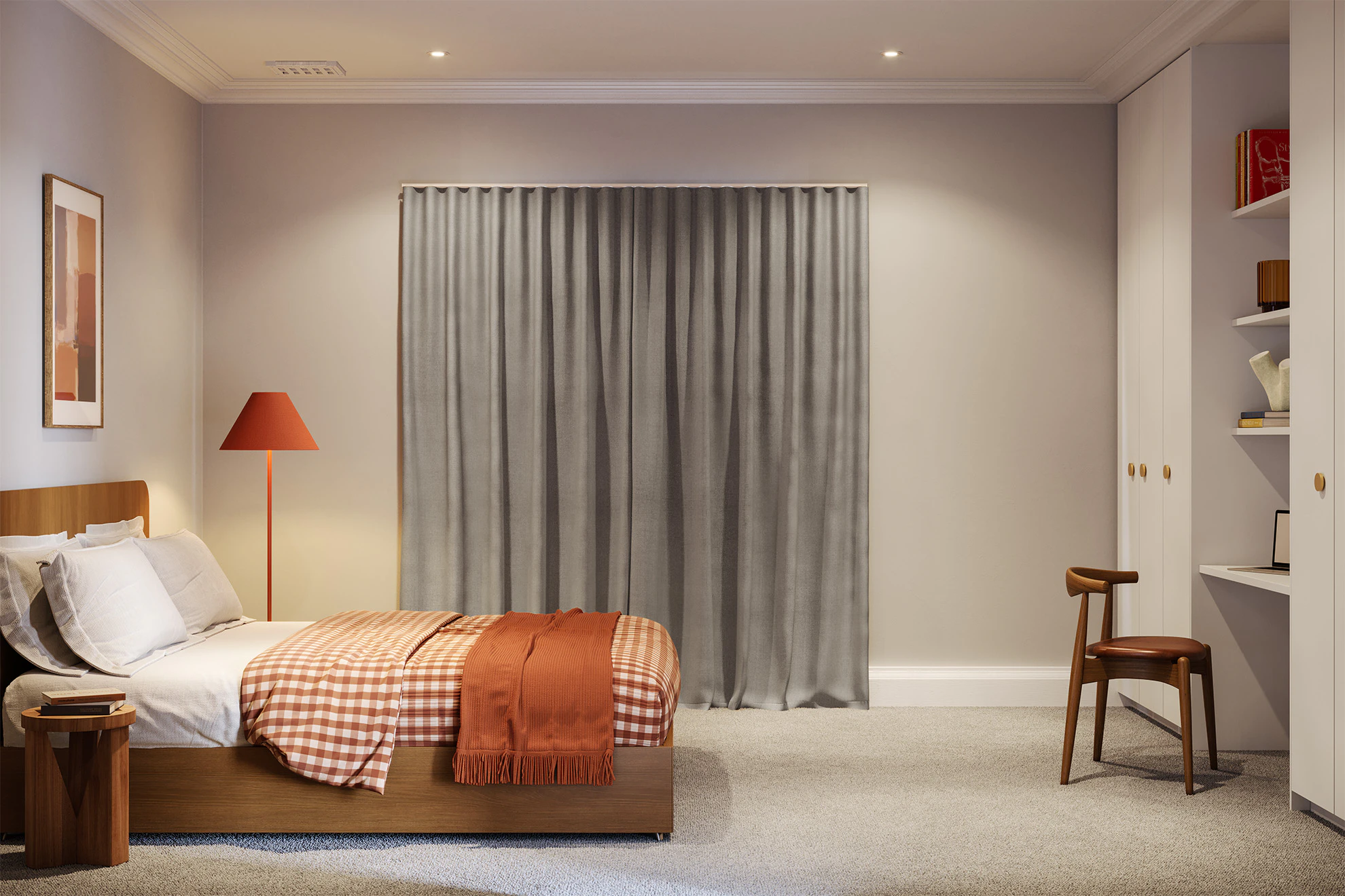 Christina Blackout Curtains in Pluto