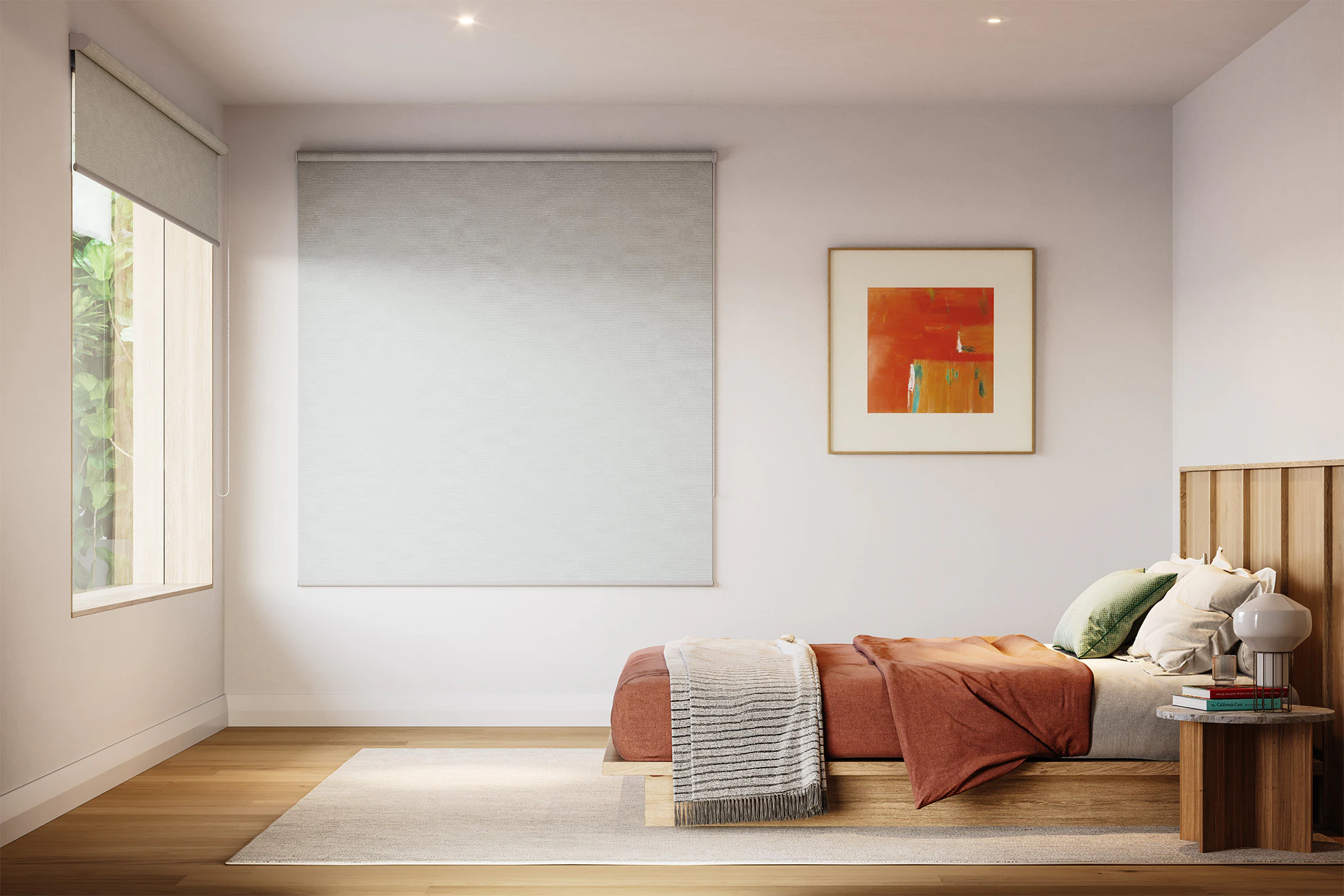Florence Blackout Roller Blinds in Felt