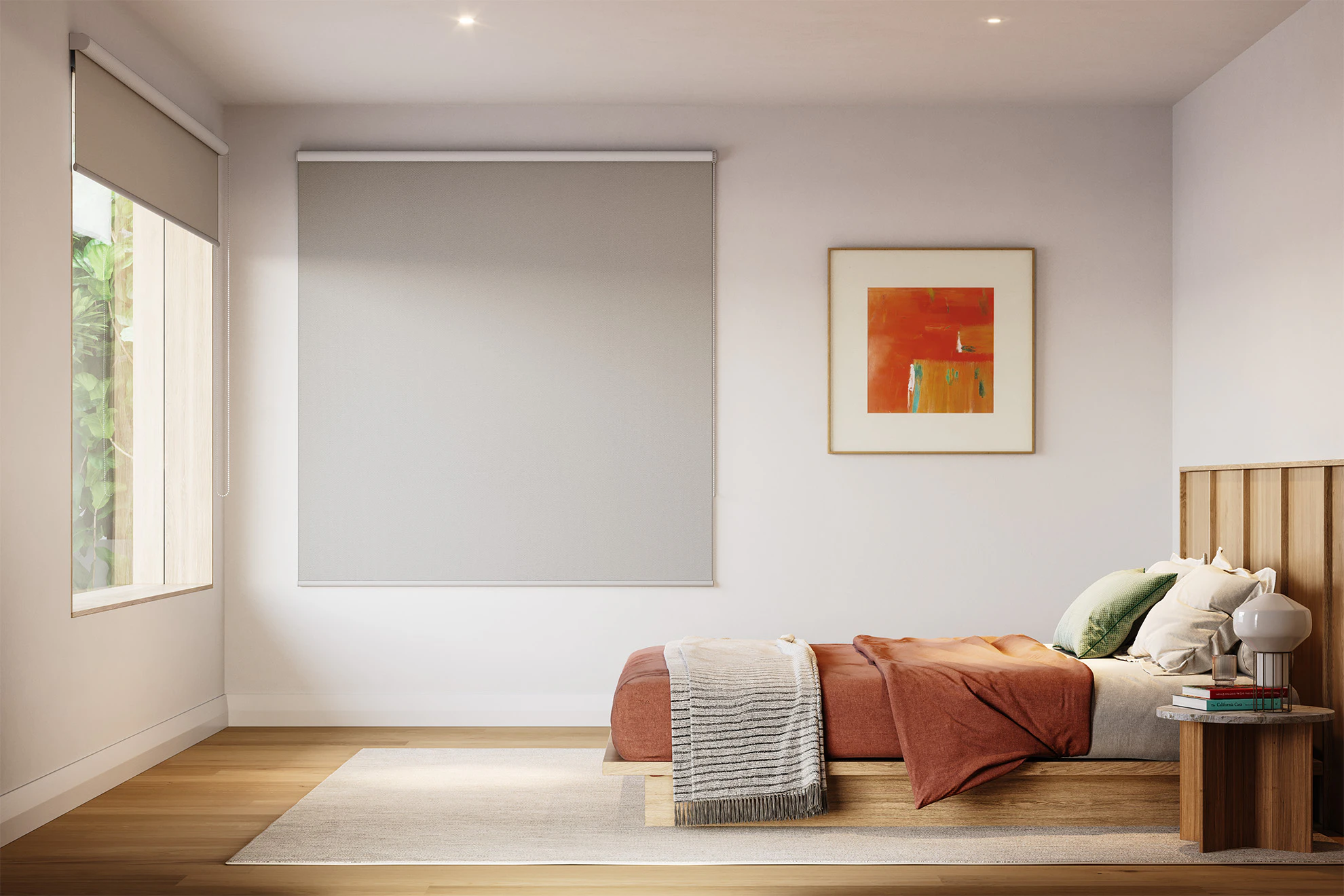 Jessica Blackout Roller Blinds in Moonstone